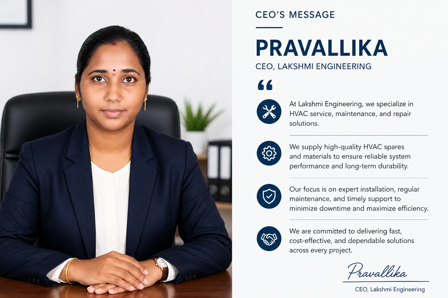 CEO Lakshmi Engineering